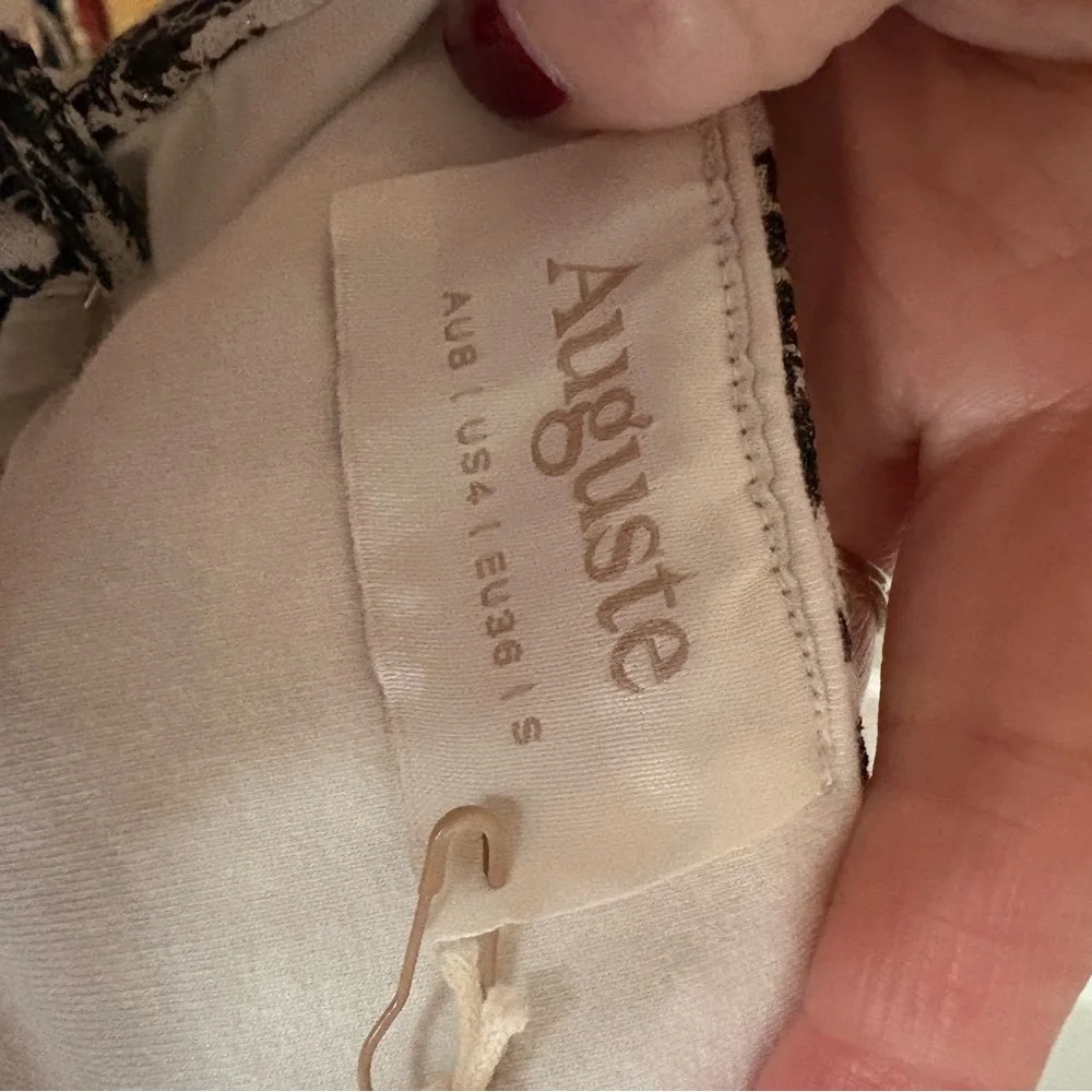 Auguste the Label Black and White Floral Dress - Picture 6 of 11